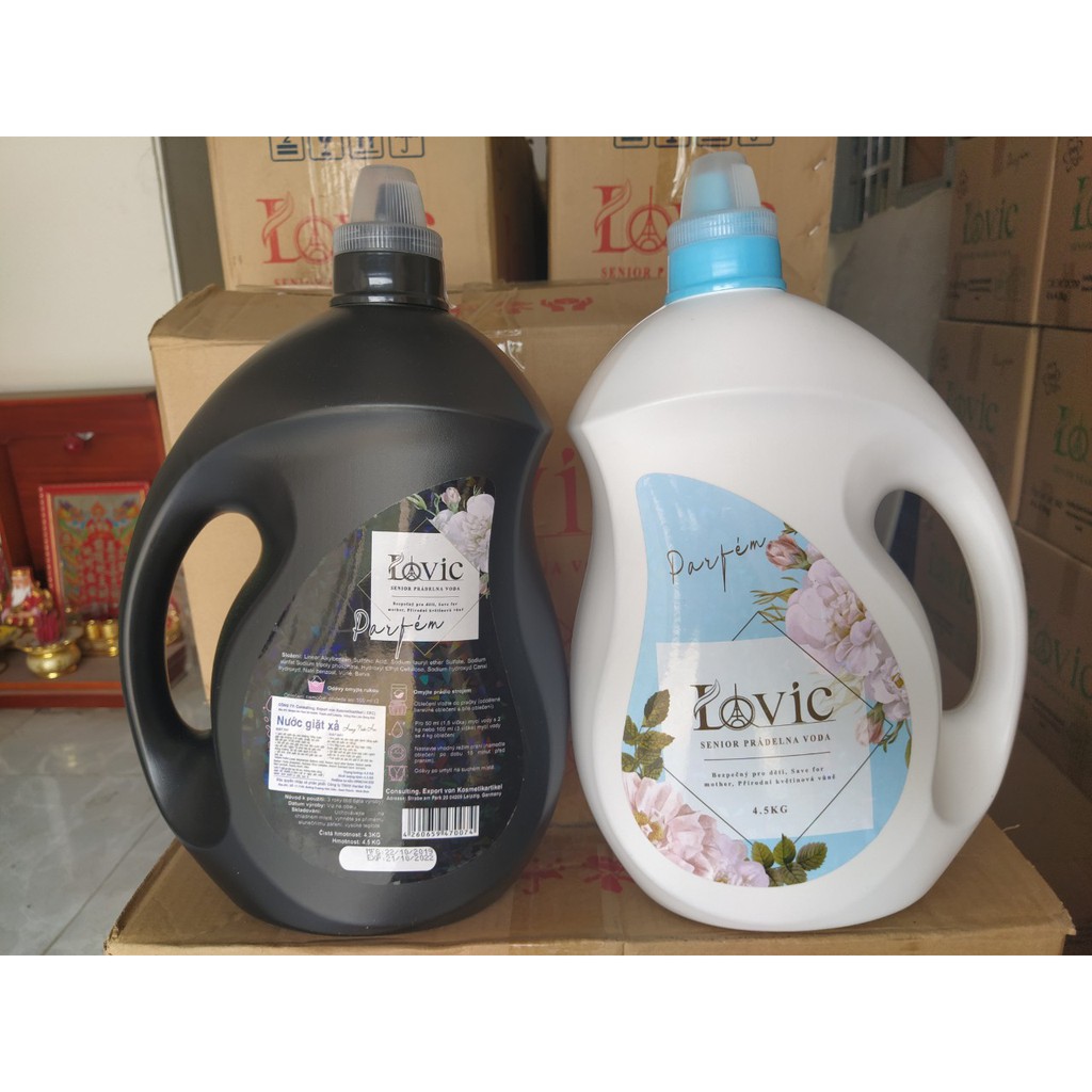 Nước giặt Lovic 4.5KG