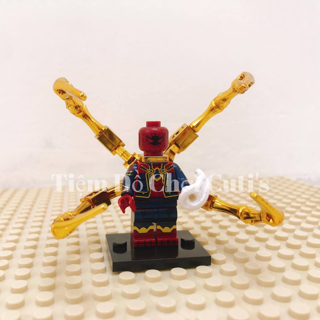 Đồ chơi lắp ráp mô hình Người Nhện Spider Man Minifigures – Biệt đội siêu anh hùng The Avengers