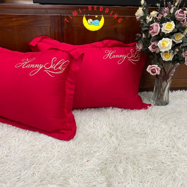 Vỏ gối lụa cao cấp mềm mại, mát mẻ - Bao gối nằm kích thước 50x70cm – Timibedding