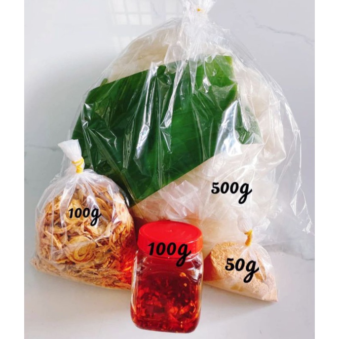 COMBO : 500GR BÁNH RÌA PHƠI SƯƠNG + 100GR HÀNH PHI + 50GR MUỐI NHUYỄN