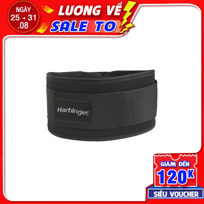 Đai Lưng Tập Gym Nam Harbinger Foam Core Belt 5 Inch - Loại mềm