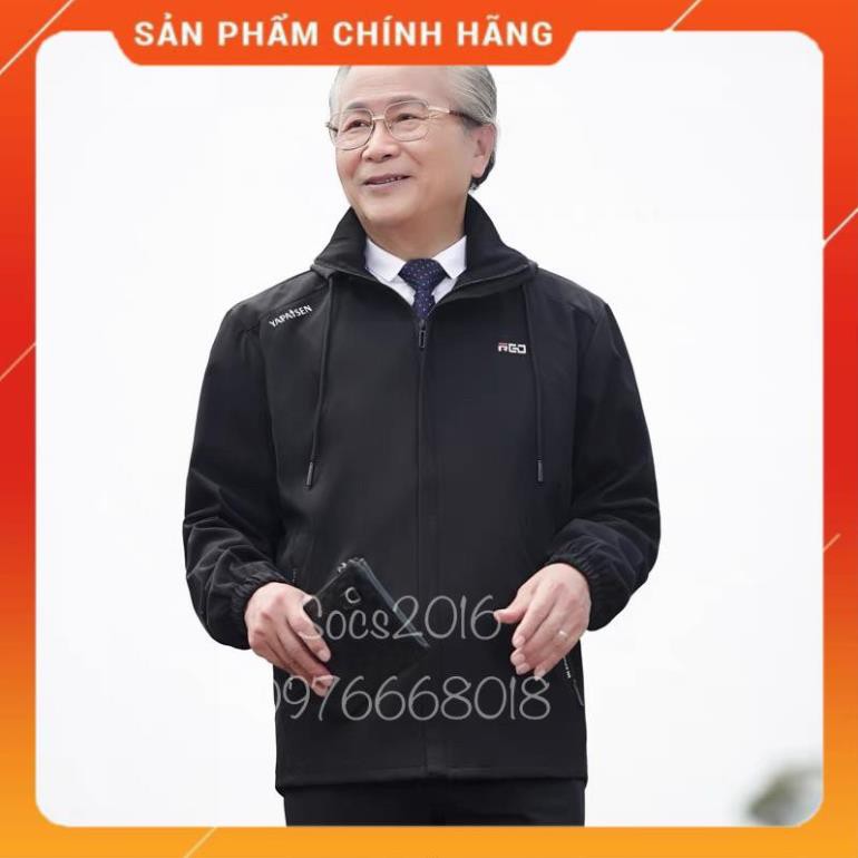 Cao cấp Áo gió lót lông có mũ nam trung tuổi cao cấp