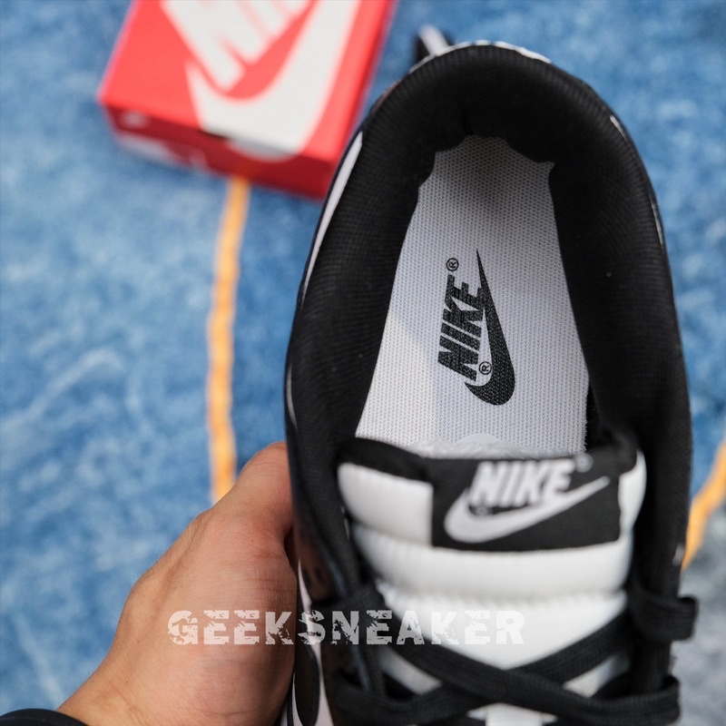 [GeekSneaker] Giày Sneaker Dunk Low Black White 2021