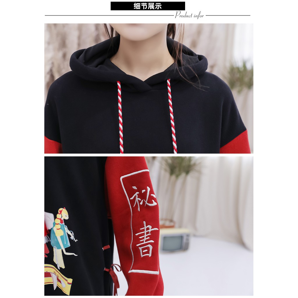 [Order] YAS0322-Áo váy harajuku có mũ trùm đầu | BigBuy360 - bigbuy360.vn