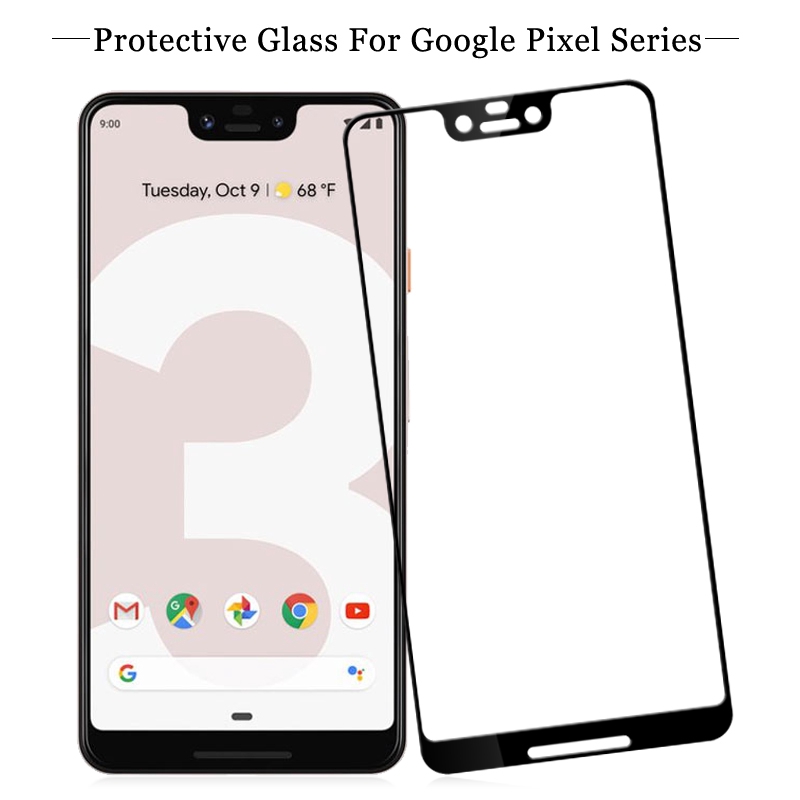 9H Tempered Glass Screen Protector Film Google pixel 2 2XL pixel 3 XL Pixel 3A Lite Screen Guard Google Pixel 4 4XL