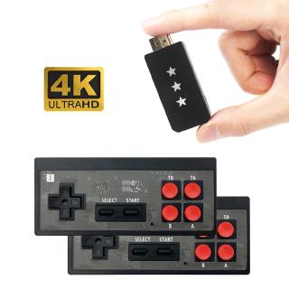 【janny】4K Mini Video Game Console Retro Game Player with Wireless Controller HDMI Output Built-in 568 Classic Games for Dual Players