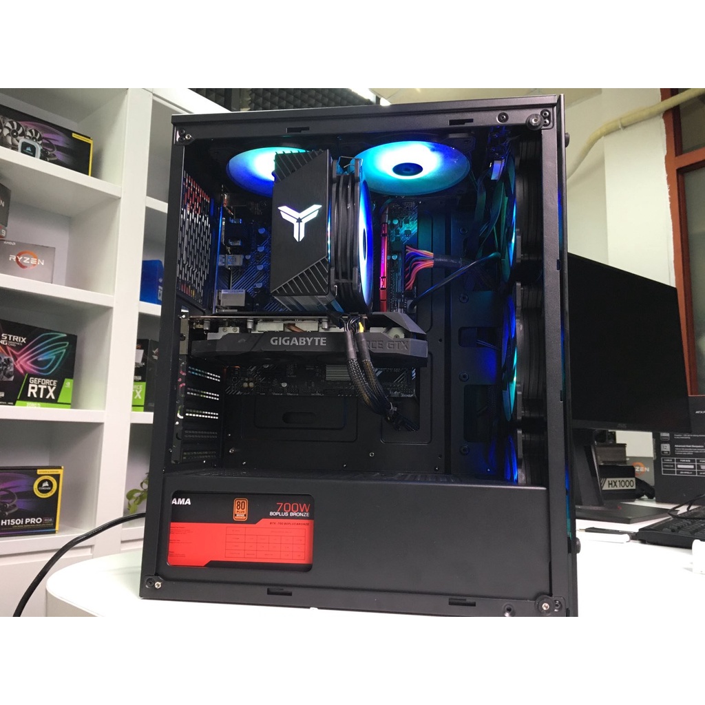 Vỏ case XIGMATEK HERO - ATX, 2 mặt kính cường lực (no fan)