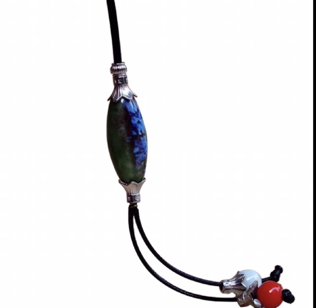 DÂY ĐEO CỔ - ĐÁ tua 2 hạt