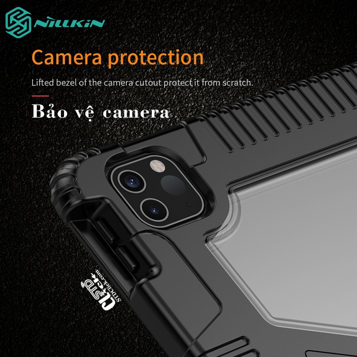 [Mã SKAMA07 giảm 8% đơn 250k]BAO DA IPAD PRO 12.9 2020 NILLKIN BUMPER CHỐNG SỐC CHÍNH HÃNG [NEW SALEOFF] | BigBuy360 - bigbuy360.vn