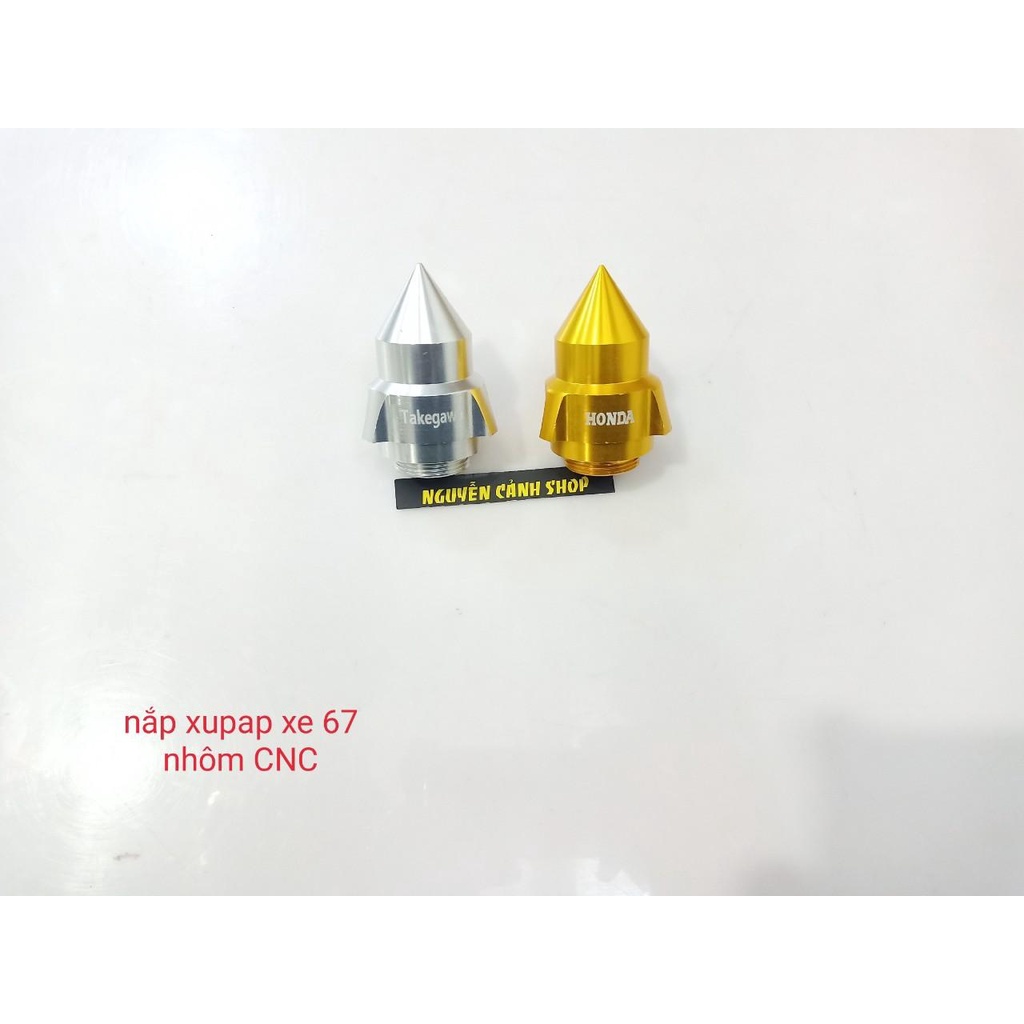 Nắp xúc bắp nhôm CNC gắn xe 67-1 cái lẻ