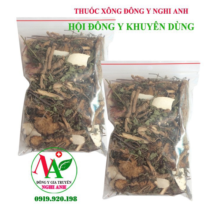 02 Gói Thảo Dược xông viêm xoang, cảm cúm, sổ mũi, chảy nước mắt của cơ sở Đông Y Nghi Anh