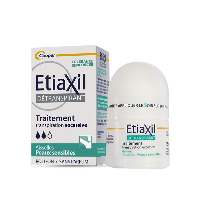 Combo 2 Sản Phẩm Ngăn Mùi Và Điều Tiết Mồ Hôi Etiaxil Nhãn Xanh 15ml/lọ