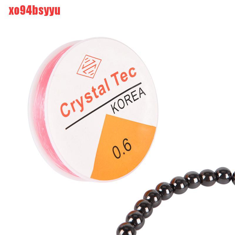 [Xo94Bsyu] 1 Cuộn Dây Cước Co Giãn Để Làm Trang Sức