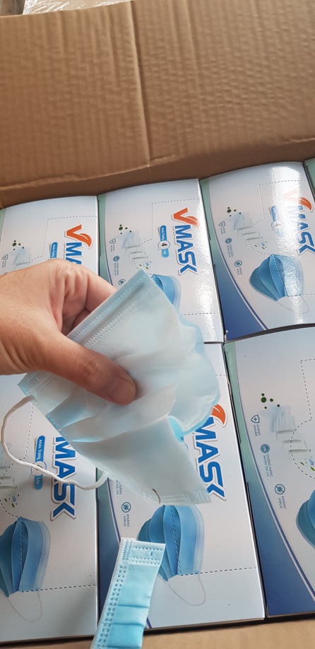 <CHÍNH HÃNG VMASK> Hộp 50c Khẩu trang y tế 4 lớp,kháng khuẩn cao cấp Vmask | BigBuy360 - bigbuy360.vn