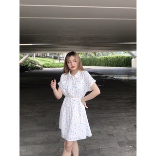 Đầm hoa rút dây