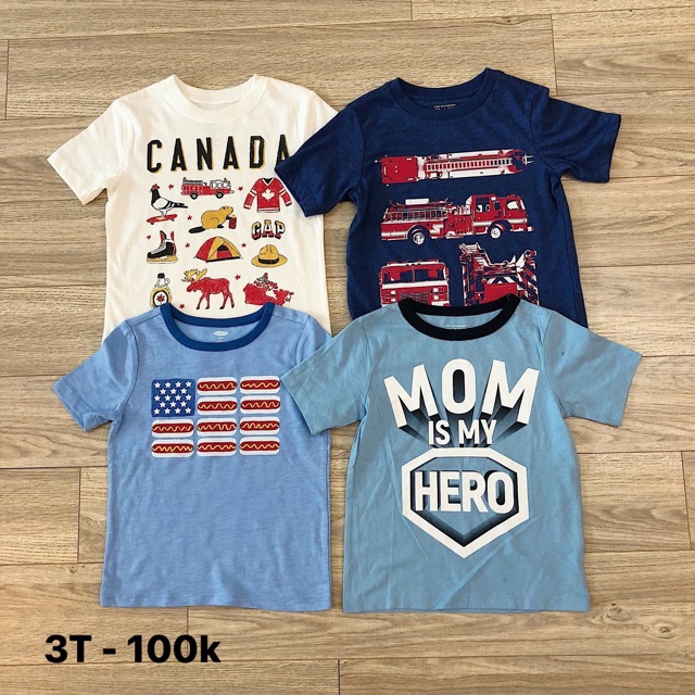 Áo Phông bé trai xuất dư