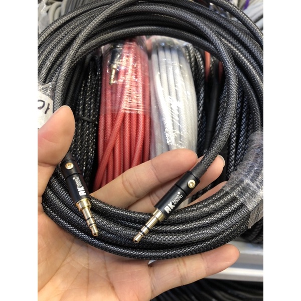 Dây kết nối âm thanh,4 đầu av hoặc 3.5 ra 2 av hoa sen