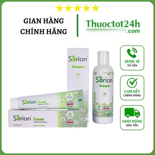 ✅[CHÍNH HÃNG]- SORION - Kem Bôi & Dầu Dội Cho Da Vảy Nến, Khô Ngứa, Bong Tróc Da Đầu