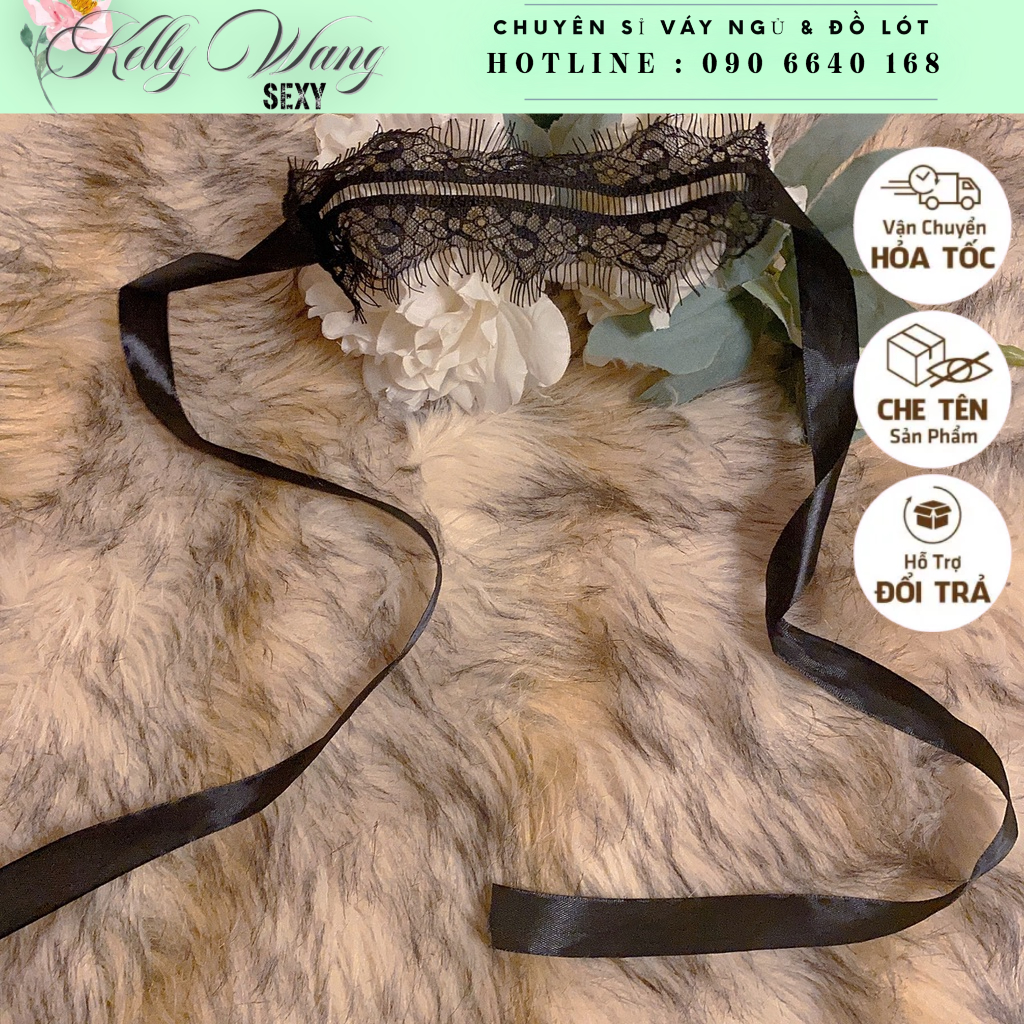 MN008 - BỊT MẮT SEXY - Bịt mắt ngủ Sexy Cosplay gợi cảm-KELLYWANG