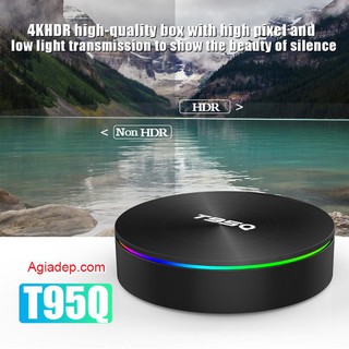 TVBOX Siêu mạnh 4K T95Q-SX S905X2 Android 8.1 Hỗ trợ Gigabit 5G WIFI Bluetooth 4G - tivibox thế hệ mới của Agiadep