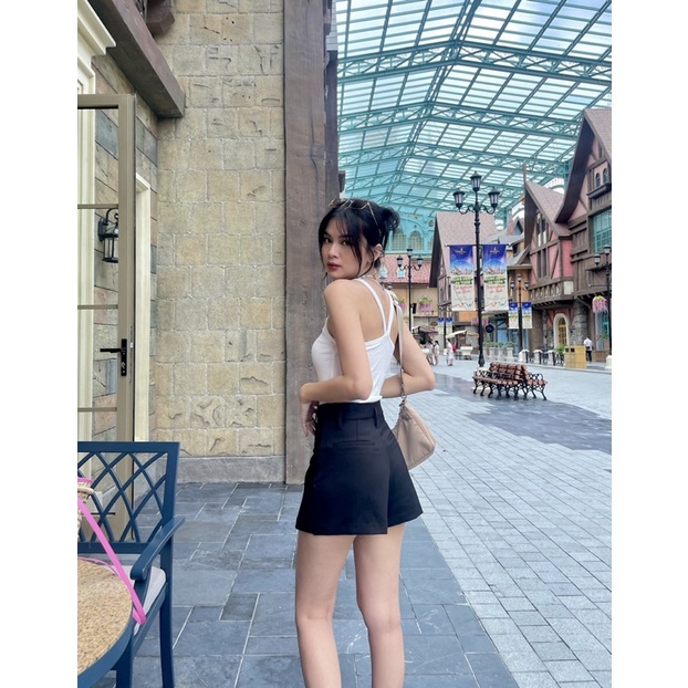 Beachclub-quần váy lệch lưng