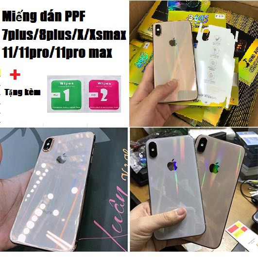 Tấm Dán PPF Thần Thánh Cho IPhone - Siêu Chịu Lực - Chống Va Đập, Chống Trơn Trượt