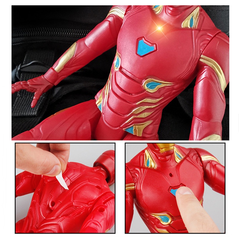 Mô Hình Nhân Vật hulk thanos thor Trong avengers Có Đèn led Sưu Tầm Sinh Nhật Cho Bé