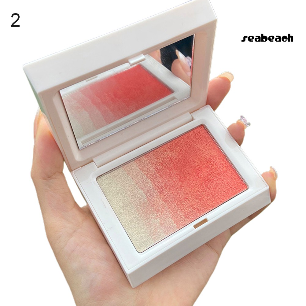 (Hàng Mới Về) Bảng Phấn Má Hồng Bắt Sáng Tạo Khối Trang Điểm Lâu Trôi | BigBuy360 - bigbuy360.vn