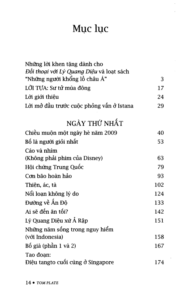 Sách Đối Thoại Với Lý Quang Diệu (Tái Bản 2018)