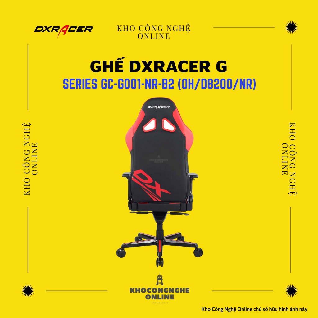 Ghế DXRacer G Series GC-G001-NR-B2 (OH/D8200/NR)