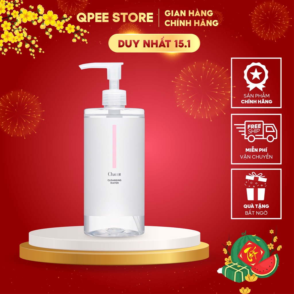 Nước tẩy trang Chacott For Professionals Nhật Bản 500ml - QPEESTORE