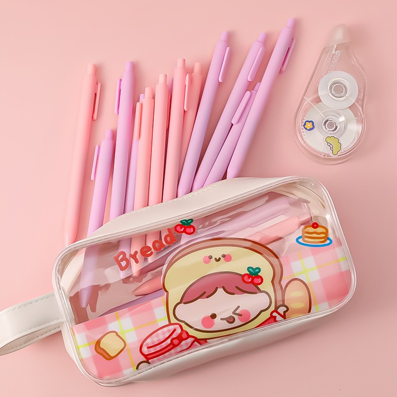 Bóp Viết Cao Cấp Chống Thấm Nước Hình Em Bé Siêu Dễ Thương (6x27x10cm)