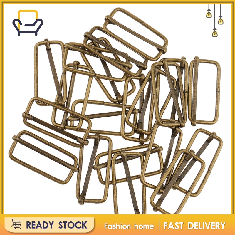 Set 20 Đầu Nối Khóa Dây Đeo Túi Xách Bằng Kim Loại Happi2ness