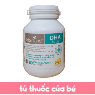 DHA Bio island cho bé từ 7 tháng tuổi