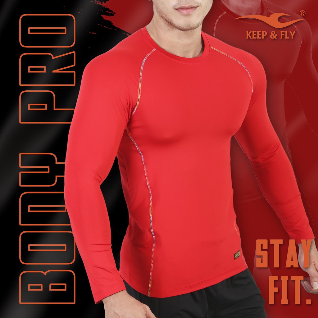 Áo Lót Body Pro Thể Thao Giữ Nhiệt Chống Nắng Chính Hãng Keep&Fly [ SP65 ]