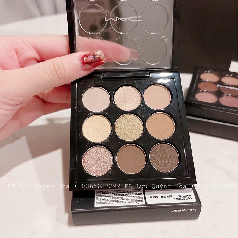 Phấn mắt MAC 9 màu Eye Shadow Fullsize