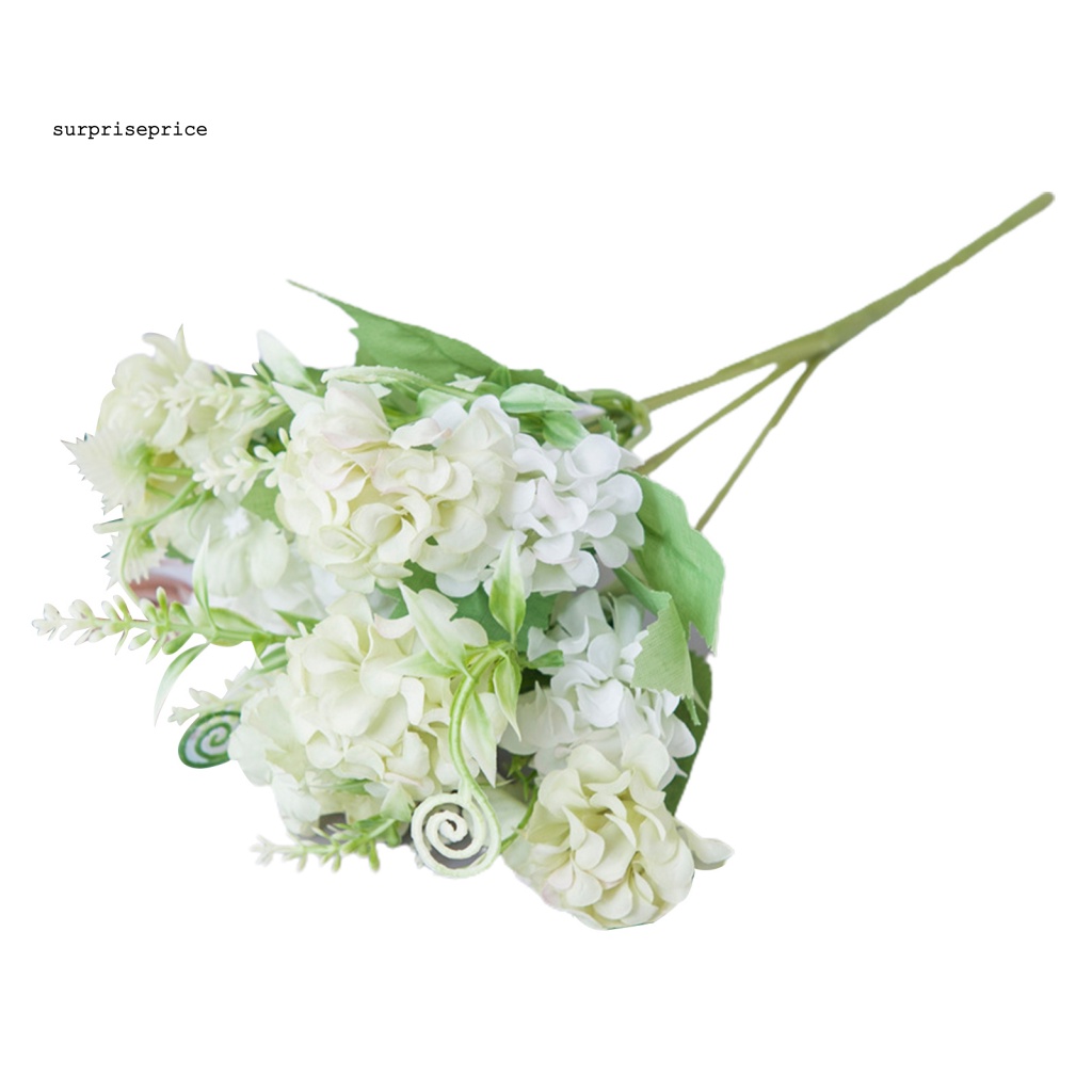 Bó Hoa Tú Cầu Giả Bằng Lụa Trang Trí Tiệc Cưới