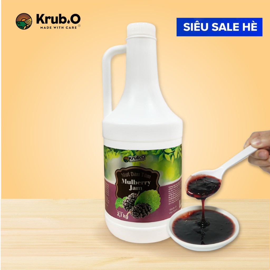 Mứt Dâu Tằm Krub.O 2.100g
