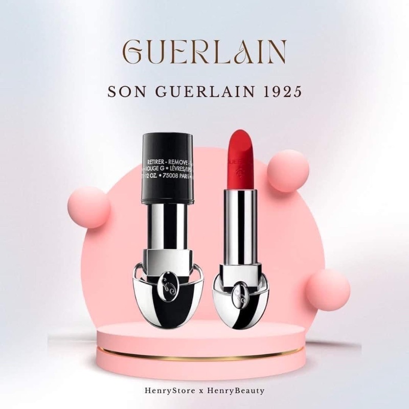 [ NAKABUTE AUTHRNTIC TẠM HẾT ] SON GUERLAIN 1925 HÀNG CHÍNH HÃNG