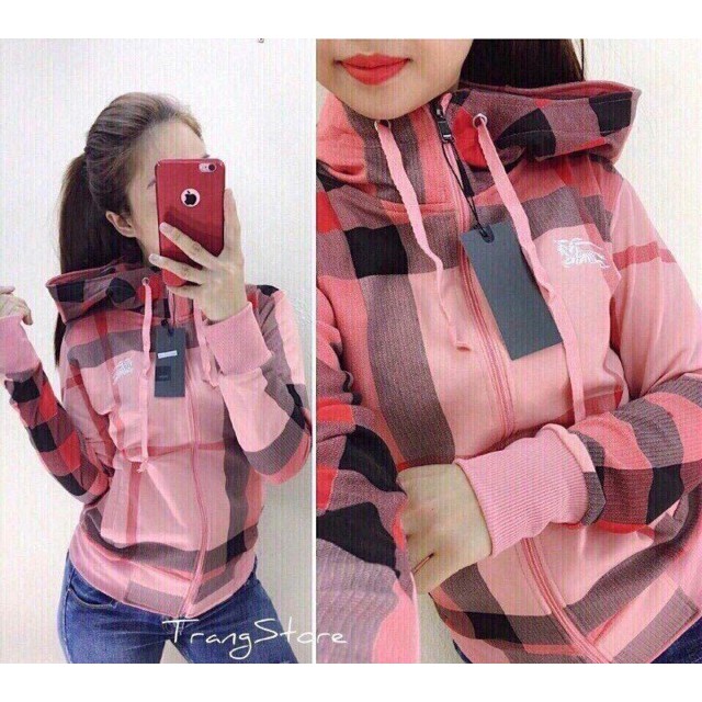 Áo khoác thun da cá nữ in sọc - Áo khoát chống nắng - Áo khoác nữ form ôm - áo khoác nữ - áo khoác chống nắng | BigBuy360 - bigbuy360.vn