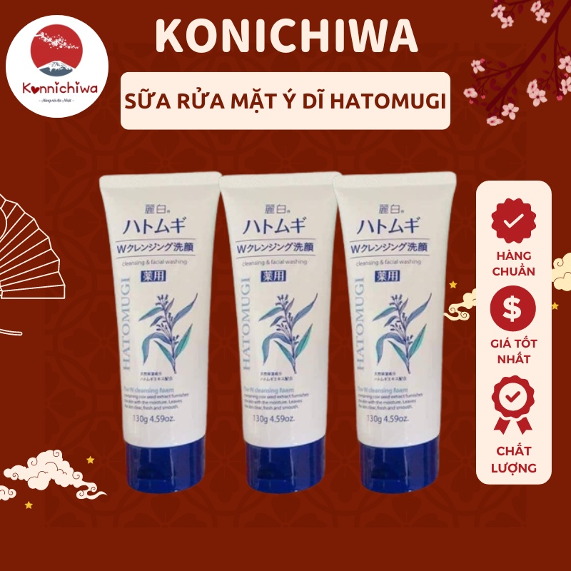 Sửa rửa mặt Ý dĩ Hatomugi