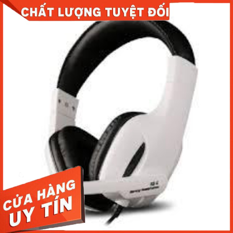 HÀNG CAO CẤP -  Tai nghe chụp tai có mic Ovann X5-C Pro Gaming (Trắng)  - Hàng Cao Cấp