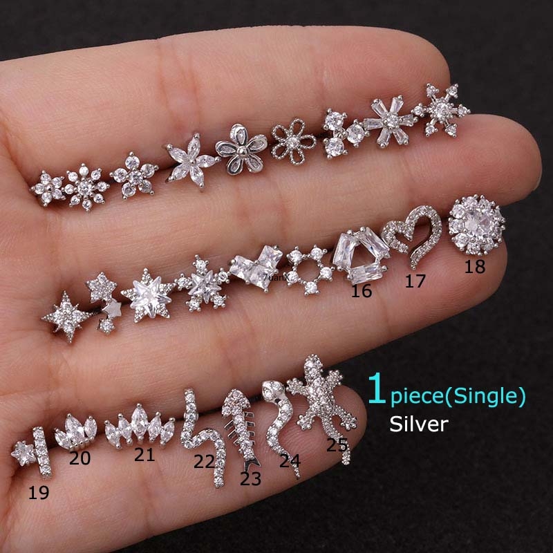 1 Chiếc Bông Tai Không Phai 20g