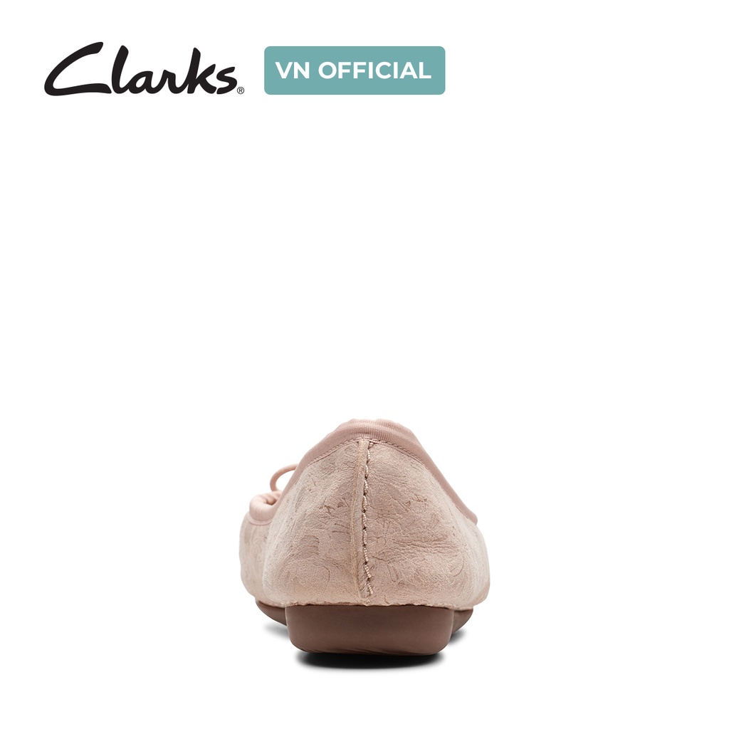 Giày Da Nữ màu Hồng phấn ánh kim Freckle Ice