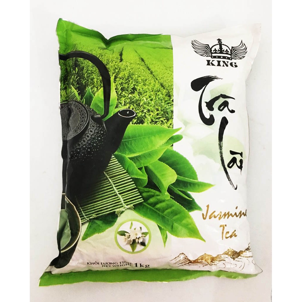 Lục trà nhài (trà lài) KING gói 1kg