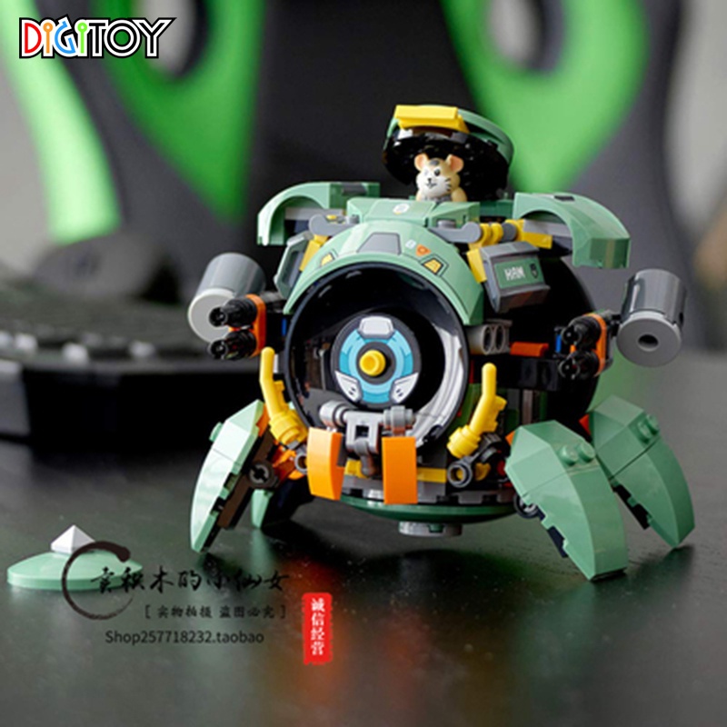 [ẢNH THẬT] Đồ chơi lắp ráp lego xếp hình mô hình robot biến hình OVERWATCH trang trí quà tặng sinh nhật bé trai trẻ em