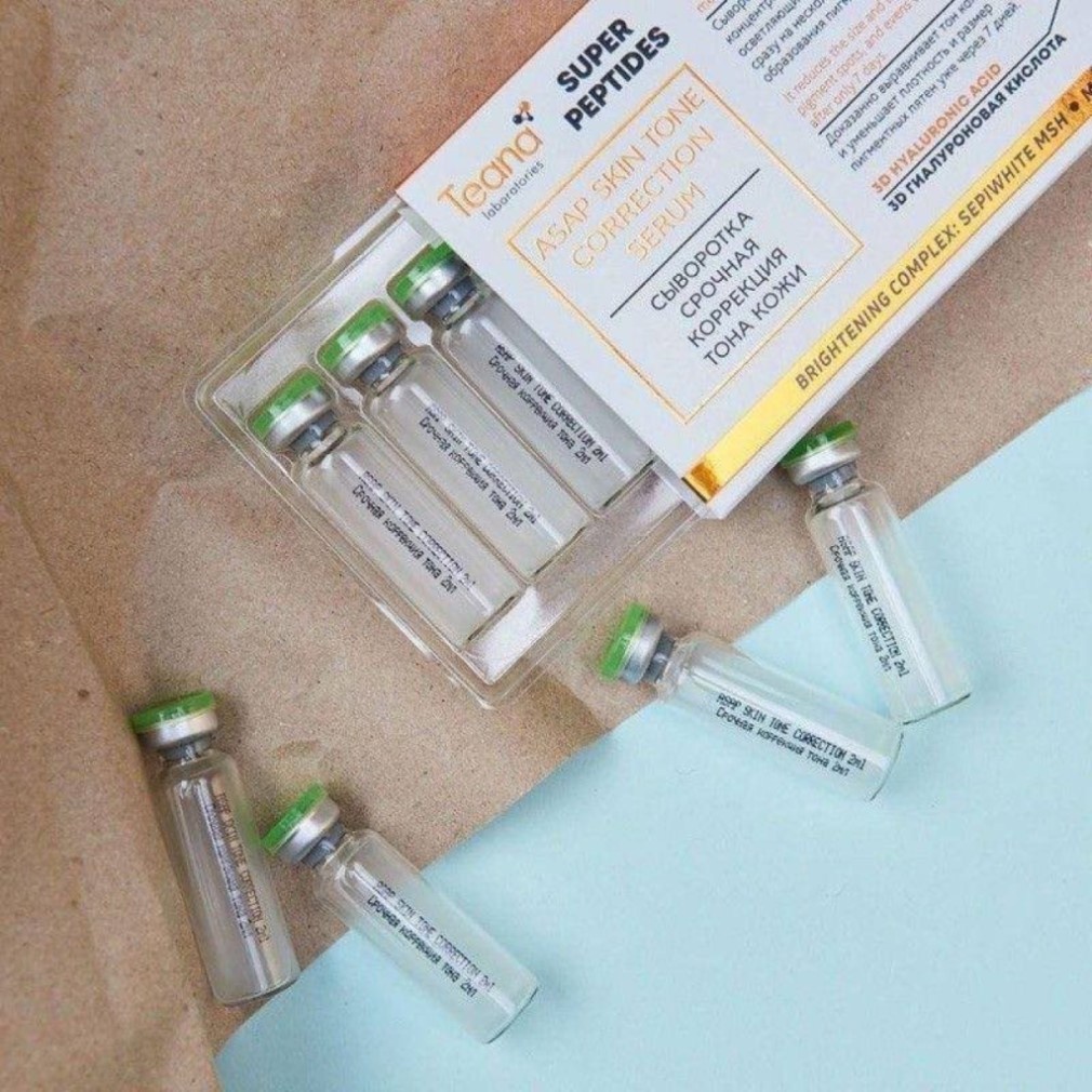 Serum Teana Super Peptides ASAP mờ thâm nám, đều màu da, giảm đốm đồi mồi