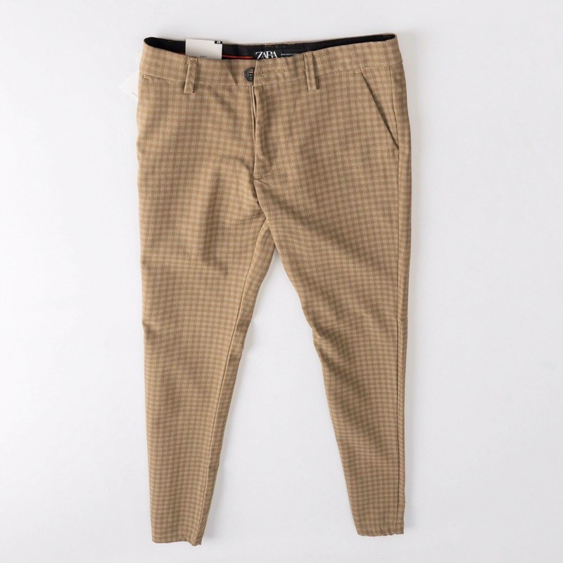 QUẦN TÂY NAM CARO SÁU MÀU PHOM BODY CẬP BẾN -D