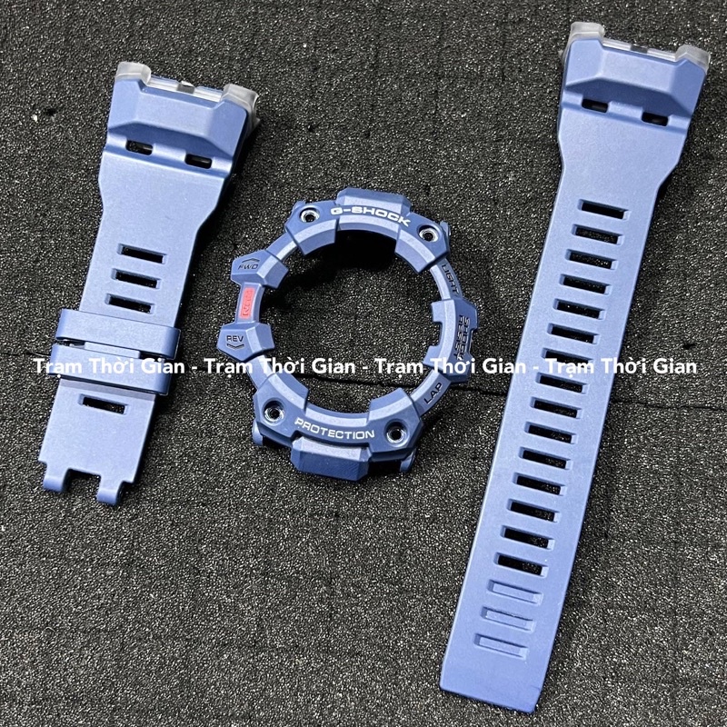 Set vỏ dây đồng hồ nam casio G-Shock GBD-100 xanh