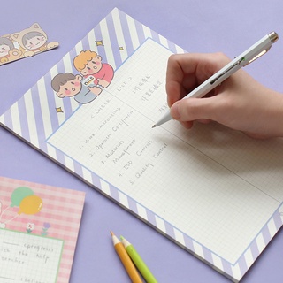 Tập 30 tờ giấy Note ghi bài size B5